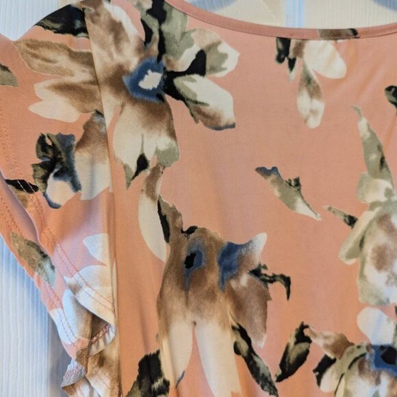 Beeson River Women’s Floral Dress Size Small | Flutter Sleeve - Picture 5 of 5